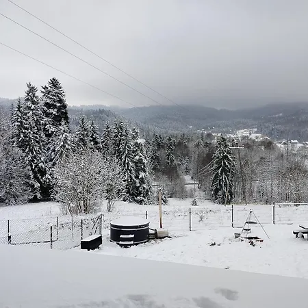 Domek Z Widokiem I Prywatna Balia Do 31Marca Balia W Cenie Promcja Na Ferie * Pewel Wielka