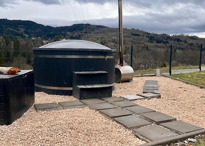 Vakantiehuis Z Widokiem I Prywatna Balia Pewel Wielka